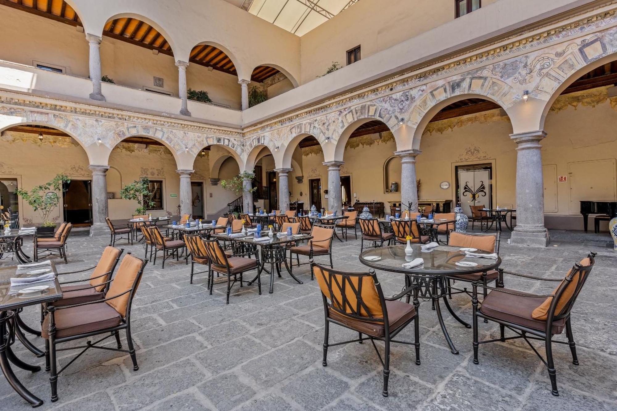 Quinta Real Puebla 호텔 외부 사진 Restaurant